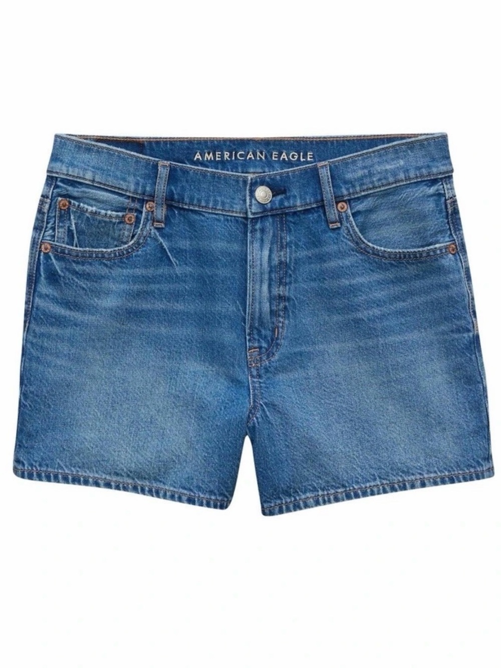 American Eagle Strigid Denim Shorts